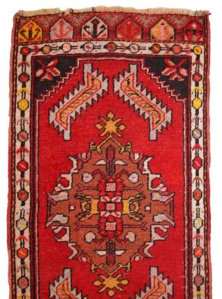 Tapis vintage Turc Yastik fait main, 1C651