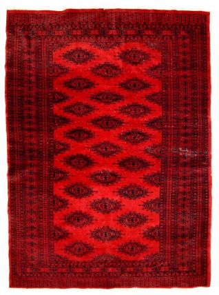 Tapis vintage Afghan Ersari fait main, 1C655