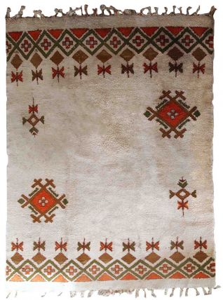 Tapis vintage Marocain Berber fait main, 1C693