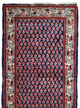 Tapis vintage Indien Seraband fait main, 1C800