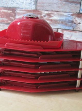 Rare rape a legumes /mandoline vintage multi fonction   