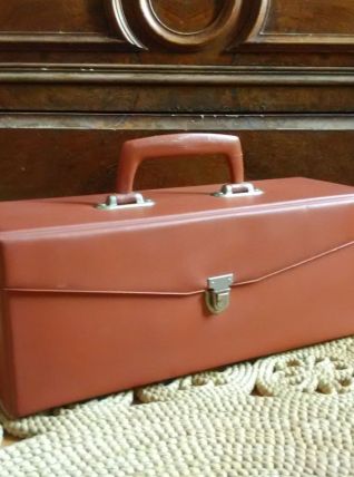 Valisette en vinyle  (années 70)