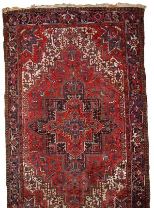 Tapis vintage Persan Heriz fait main, 1C697