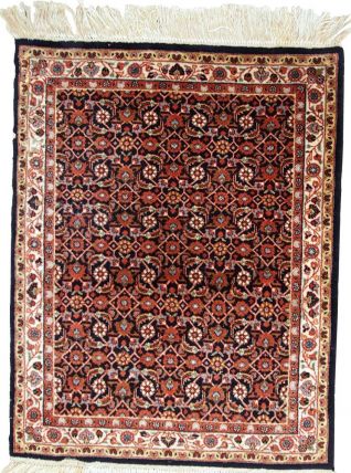 Tapis vintage Indien Tabriiz fait main, 1C718