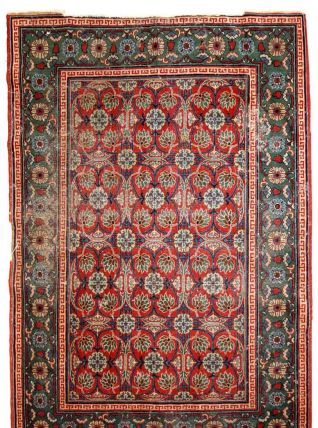 Tapis ancien Turkestan Oriental Khotan fait main, 1C724