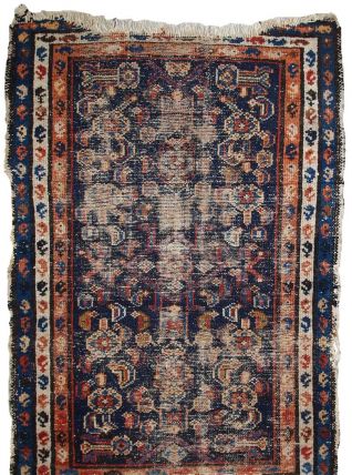 Tapis ancien Persan Malayer fait main, 1C811