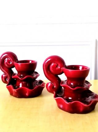 Bougeoirs à mains Vallauris 