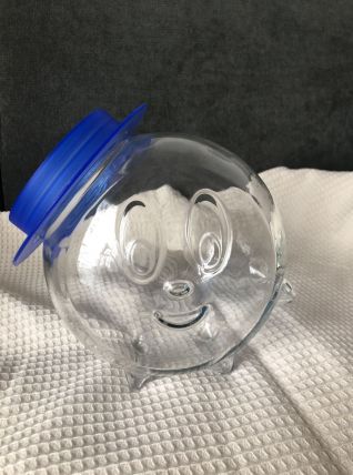 Bonbonnière Smile neuve en verre borgonovo - Candy Box