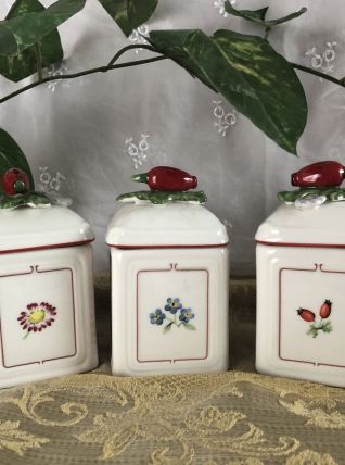 3 pots de conservation Villeroy &amp;  Boch