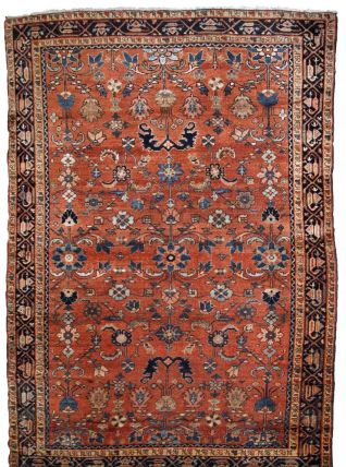 Tapis ancien Persan Hamadan fait main, 1B796