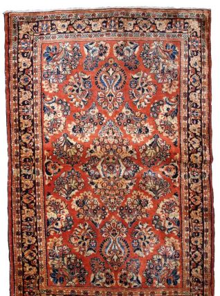 Tapis ancien Persan Sarouk fait main, 1B826