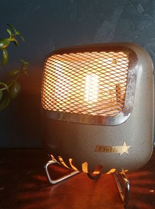 Lampe vintage industrielle salon métal chauffage "Etoile"