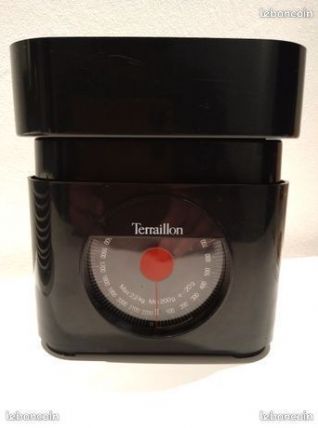 Balance vintage Terraillon noire tbe