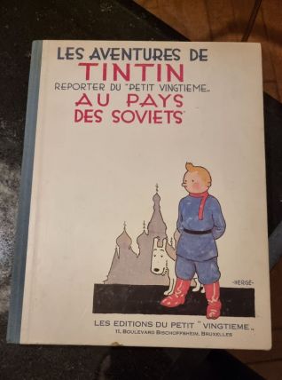 Tintin au pays des Soviets 1981