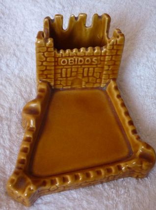 Cendrier Souvenir Obidos Portugal Années 80