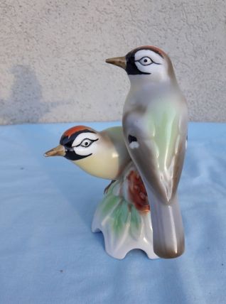 Oiseaux en porcelaine / Collection déco
