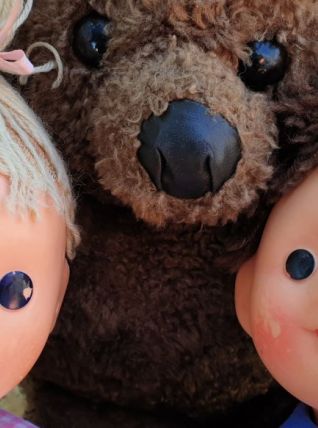 TRIO PIMRENELLE ET NICOLAS ET NOUNOURS 1960