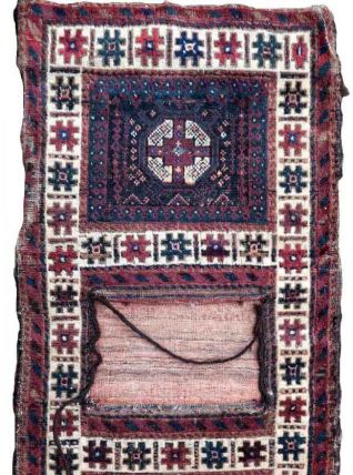 Tapis ancien Afghan Baluch fait main, 1P33