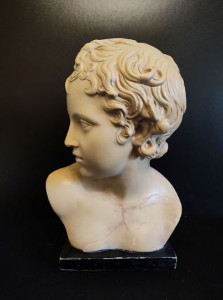 buste en plâtre Eros