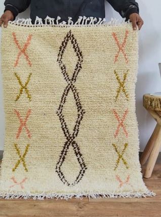Tapis berbere marocain 105x77cm