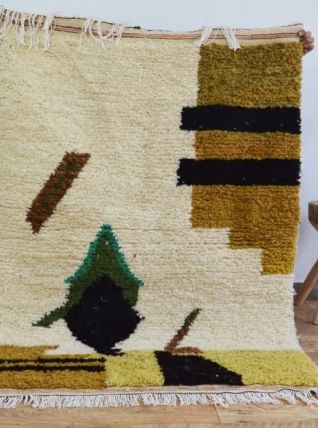 145x110cm Tapis berbere marocain 