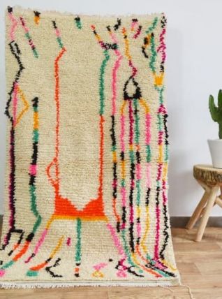 165x93cm Tapis Marocain 