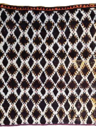 Tapis ancien Marocain Berber fait main, 1P58