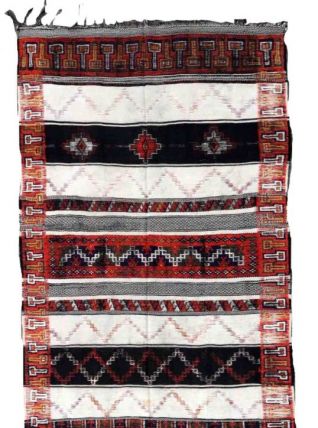 Tapis vintage Marocain Berber fait main, 1P80