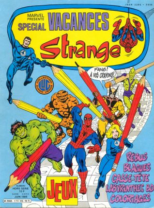 Strange spécial vacances - BD Année 1984 - N° hors série 