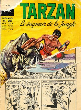 Tarzan - BD Année 1971 - n° 35 