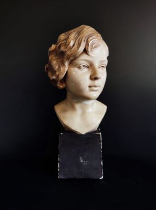 buste jeune fille art déco
