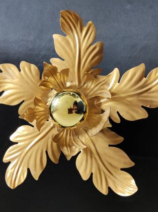 applique feuilles 2 corolles