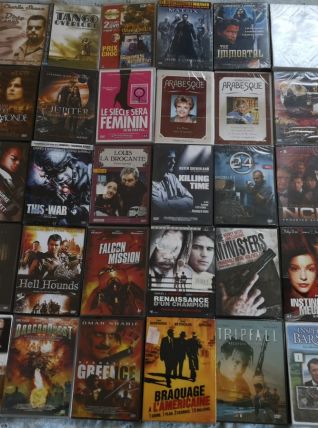 lot de 35 dvd neuf sous blister et differents 
