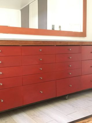 Ancien meuble photographe indus