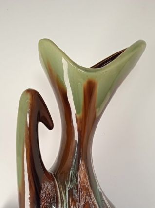 grand vase jarre céramique émaillés tb état 1960