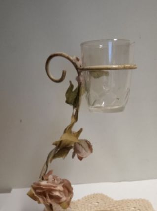 Porte-bougie chauffe-plat roses en papier - Paper Roses 