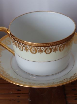 Tasse et soucoupe CH. Field Haviland Limoges 