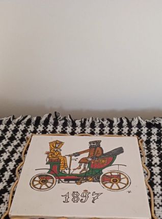 dessous de plat Gien 1960/70