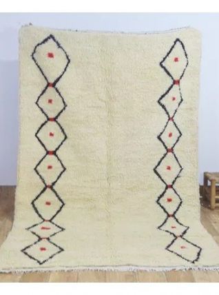 259x151cm Tapis berbere marocain 