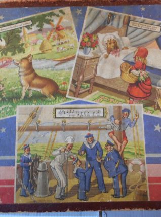 CUBES BOIS TRES ANCIEN VINTAGE 