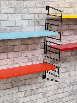 etaagere vintage 3 montants signé tomado 1950 a 70      4 ta