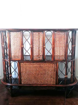 Grand bar en rotin , 1960 