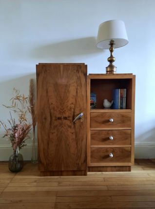 Meuble asymétrique vintage style art déco 