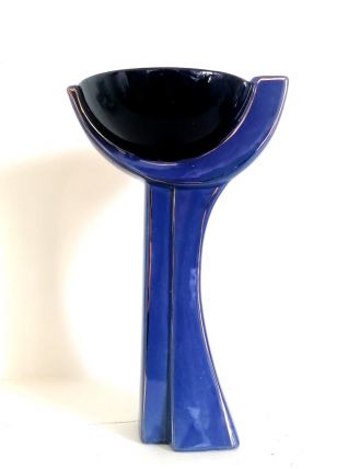 Coupe art déco sur pied 