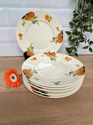 Set de 6 assiettes à dessert 