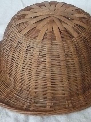 chapeau  en  osier , vintage