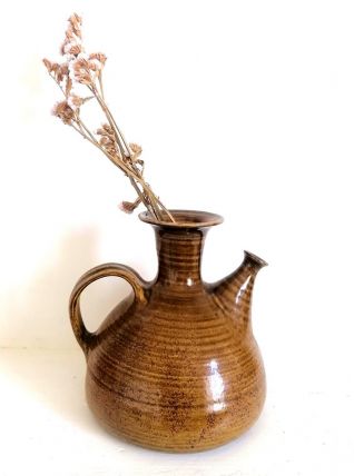  Chevrette en grès vintage 