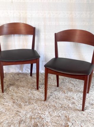 Paire de chaises scandinave Skanderborg - DK - années 60/70