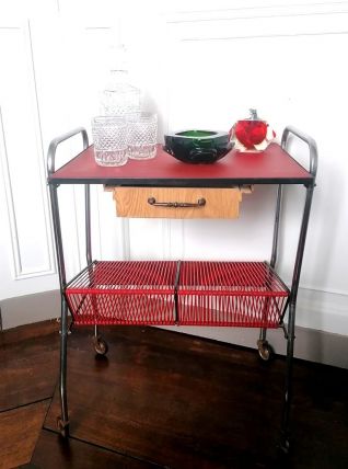 Desserte roulante scoubidou , 1950 