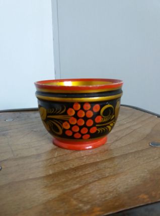 Bol coupelle russe Khokhloma